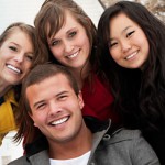 orthodontics and braces for teens Smiling Teens after braces