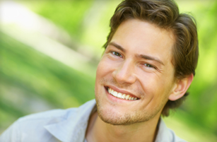 smiling man